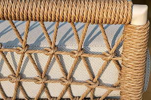 Лаунж-зона 4SIS Венеция, цвет соломенный, садовая мебель