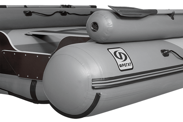 Лодка ПВХ Фрегат 350 Air F (НДНД) серая