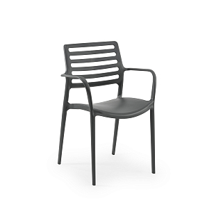 Кресло Tilia Louise XL Цвет Угольный для дачи Кресло Tilia Louise XL Цвет Угольный, садовая мебель