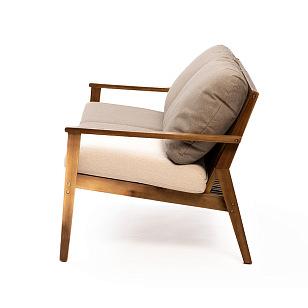 Диван из акации Joygarden Mona двухместный, садовая мебель