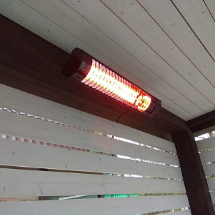 Уличный электрический обогреватель WWT Elcon RCH-2000/6, уличное оборудование