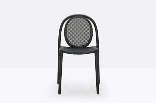 Стул Pedrali Remind Цвет: черный для дачи Стул Pedrali Remind Цвет: черный, садовая мебель
