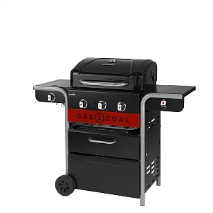 Угольный + Газовый гриль Char-Broil Gas2Coal Hybrid 3B для приготовления пищи угольный + газовый гриль char-broil gas2coal hybrid 3b