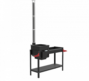 Печь-мангал Grillver Iscander 400 Standart для сада