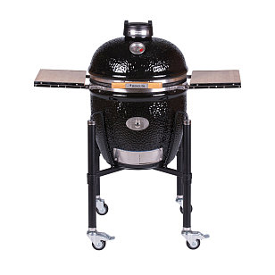 Керамический гриль Monolith Classic PRO 2.0 Black на ножках