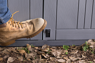 Уличная тумба Keter Store it out Midi Upgraded серый, садовая мебель