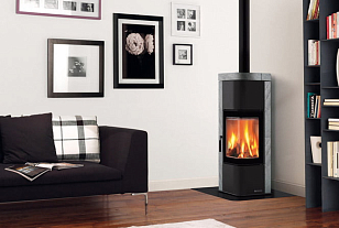 Печь дровяная La Nordica Fortuna Zen Цвет: серый, товары для загородного дома