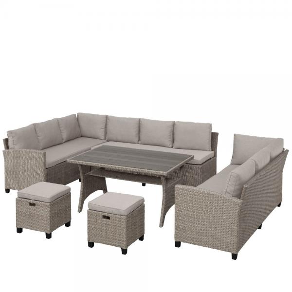 Комплект мебели из искусственного ротанга Lite Vatta Beige 