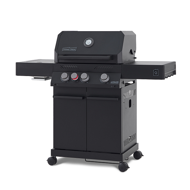 газовый гриль primeliner g class 3b deluxe черный