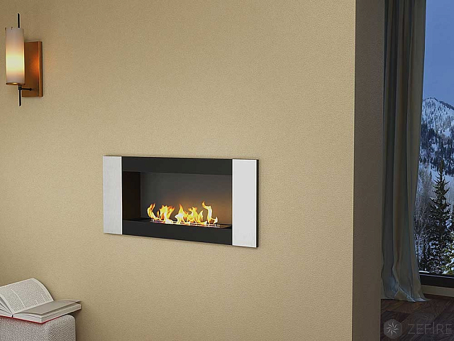 Биокамин встраиваемый ZeFire Elliot Vertical