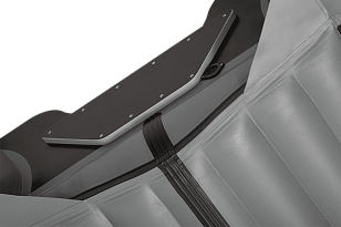 Лодка ПВХ Фрегат 370 Air F (НДНД) серая для отдыха за городом Лодка ПВХ Фрегат 370 Air F (НДНД) серая для хобби и пикника