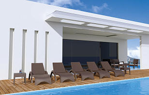Шезлонг Siesta Contract GS 1009 (Fiji) Цвет: коричневый для дачи Шезлонг Siesta Contract GS 1009 (Fiji) Цвет: коричневый, садовая мебель