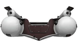 Лодка ПВХ Фрегат 370 F серая для хобби и пикника