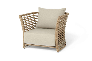 Кресло 4SIS Валенсия, цвет соломенный, садовая мебель