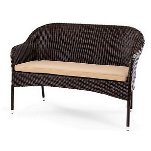 Плетеный диван Joygarden Warsaw 2-х местный