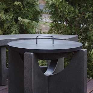 Крышка для костровой чаши Concretika 60, уличное оборудование