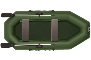 Лодка ПВХ Фрегат М-2 260 см зеленая для отдыха за городом Лодка ПВХ Фрегат М-2 260 см зеленая для хобби и пикника