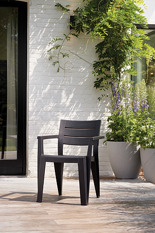 Стул Keter Julie капучино, садовая мебель