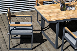 Обеденный стол Joygarden Topa 180 см, садовая мебель