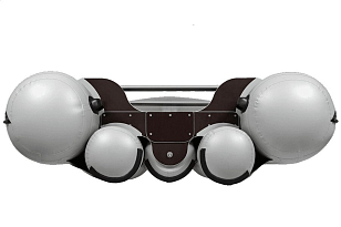 Лодка ПВХ Фрегат 330 FM Light серая для хобби и пикника