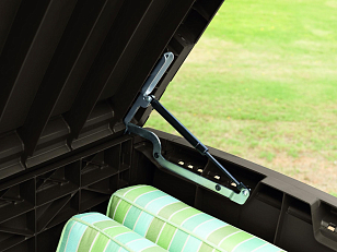 Уличный сундук для хранения Keter Borneo коричневый для дачи Уличный сундук для хранения Keter Borneo коричневый, садовая мебель