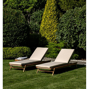 Шезлонг из акации Joygarden Calisto, садовая мебель