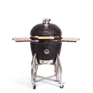 керамический гриль yakiniku xlarge kamado (основание, столики, pro набор) для дачи