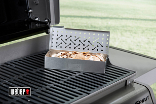 Контейнер для щепы для копчения Weber, нерж.сталь для приготовления пищи Контейнер для щепы для копчения Weber, нерж.сталь для сада