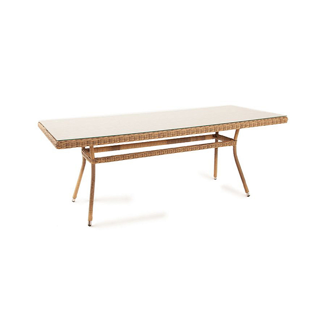 Обеденный стол 4SIS Латте 200 Цвет: соломенный 