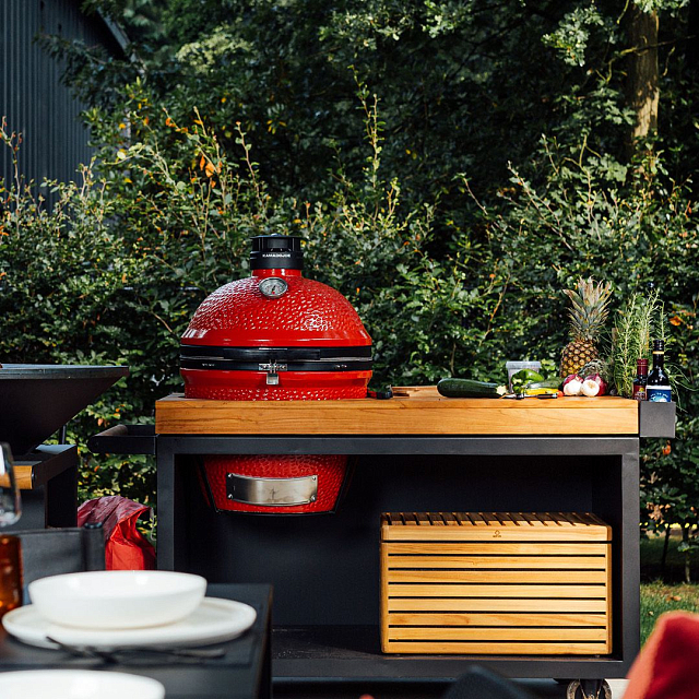 Стол OFYR Table PRO для Kamado Joe черный