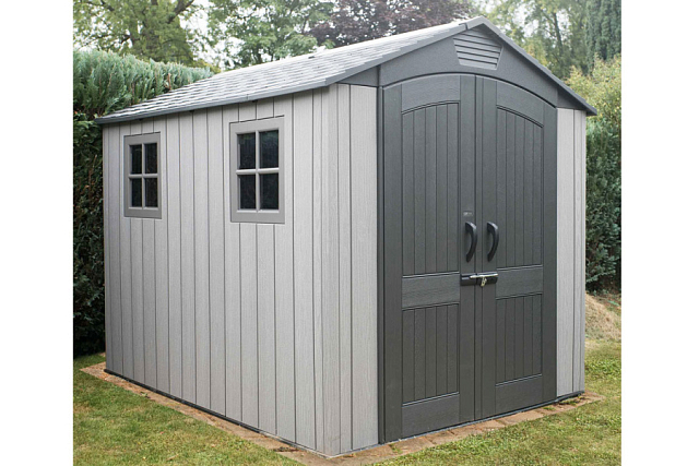 Пластиковый сарай Lifetime WoodLook 7 х 9.5 