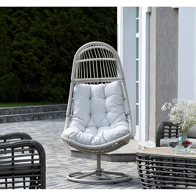 Подвесное кресло 4SIS Севилья, цвет светло-серый 