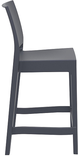 Стул полубарный Siesta Contract Maya Bar 65 Цвет: темно-серый, садовая мебель