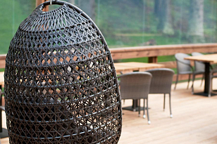 Подвесное кресло-кокон 4SIS Тенерифе для дачи Подвесное кресло-кокон 4SIS Тенерифе, садовая мебель