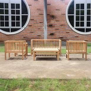 Комплект мебели из тика Lite Rivoli, садовая мебель