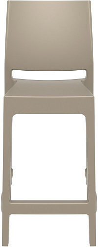 Стул полубарный Siesta Contract Maya Bar 65 Цвет: бежевый, садовая мебель