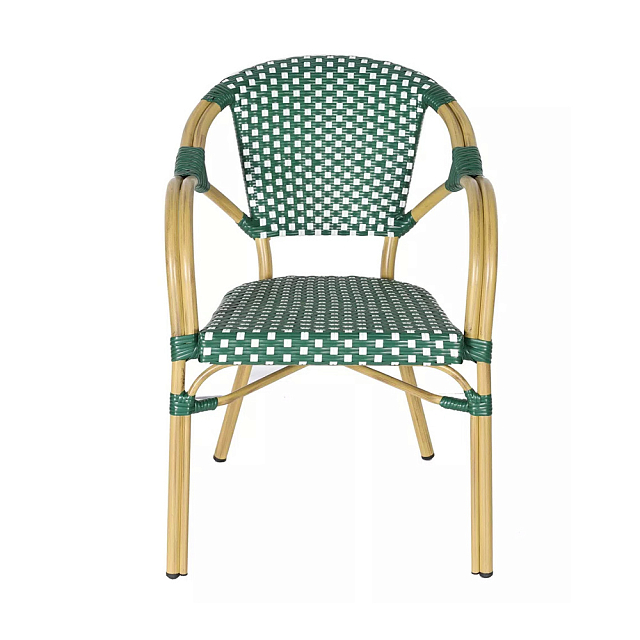 Стул 4SIS Кабри цвет бежевый / зелено-белый 