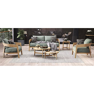 Диван из тика 2-х местный Joygarden Vento, садовая мебель