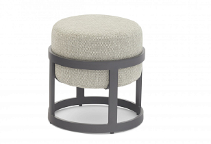 Набор из четырех табуретов и столика Brafritid Tumba антрацит, садовая мебель