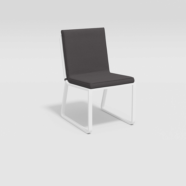 Стул Gardenini Vogle White anthracite 