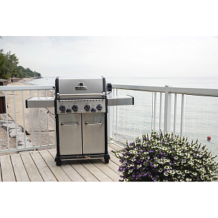 гриль газовый broil king baron s490ir