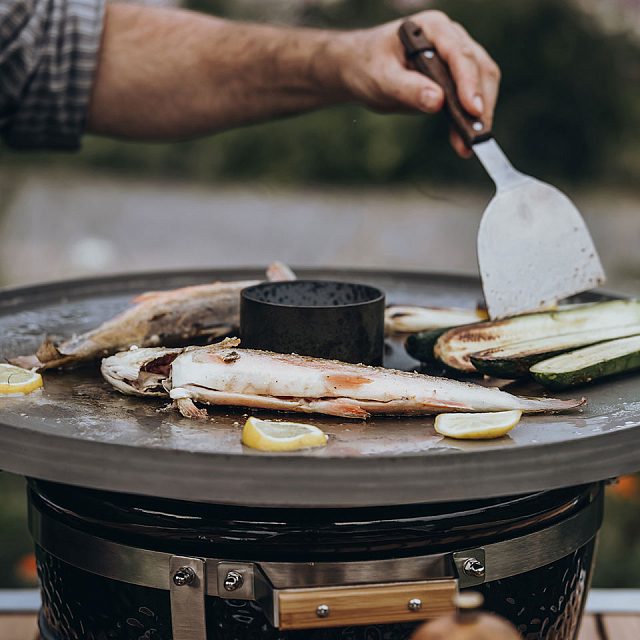 Стальная планча для гриля Monolith Icon & Junior