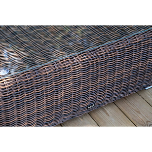 Лаунж-зона трансформирующаяся 4SIS Капри, цвет коричневый для дачи Лаунж-зона трансформирующаяся 4SIS Капри, цвет коричневый, садовая мебель