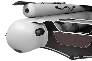 Лодка ПВХ Фрегат 390 F серая для хобби и пикника