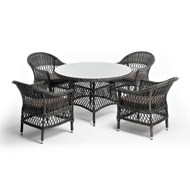 Обеденная группа 4SIS Дольче, цвет графит 