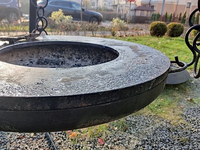 Чугунное кольцо на чашу Concretika 80 