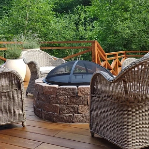 Крышка-искрогаситель Concretika 80, уличное оборудование