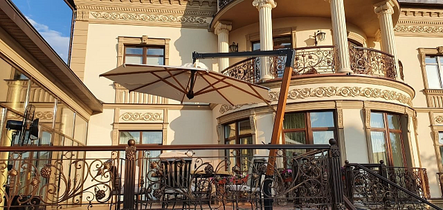 Зонт профессиональный Scolaro Palladio Braccio Ø350 