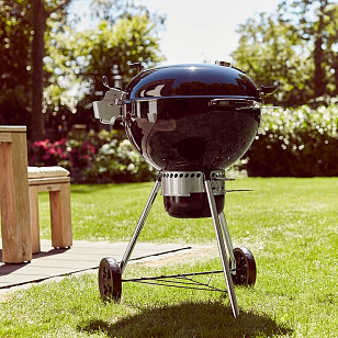 Гриль угольный Weber Master-Touch Premium E-5770, черный для приготовления пищи гриль угольный weber master-touch premium e-5770, черный