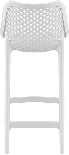 Стул полубарный Siesta Contract Air Bar 75 Цвет: белый, садовая мебель